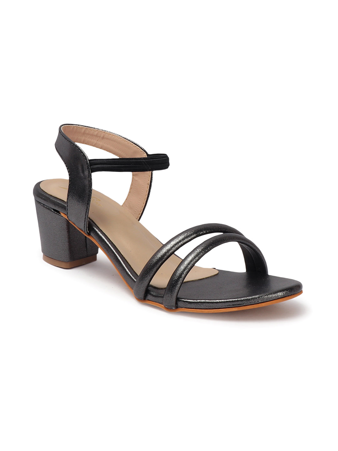 ZaySoo Women Stylish Ankle Strap Block Heel Sandals